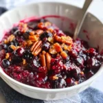 Cranberry Orange Pecan Crisp