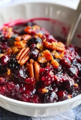 Cranberry Orange Pecan Crisp