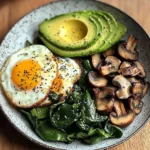 Creamy Avocado Breakfast Plate
