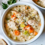 Creamy Chicken and Rice Soup