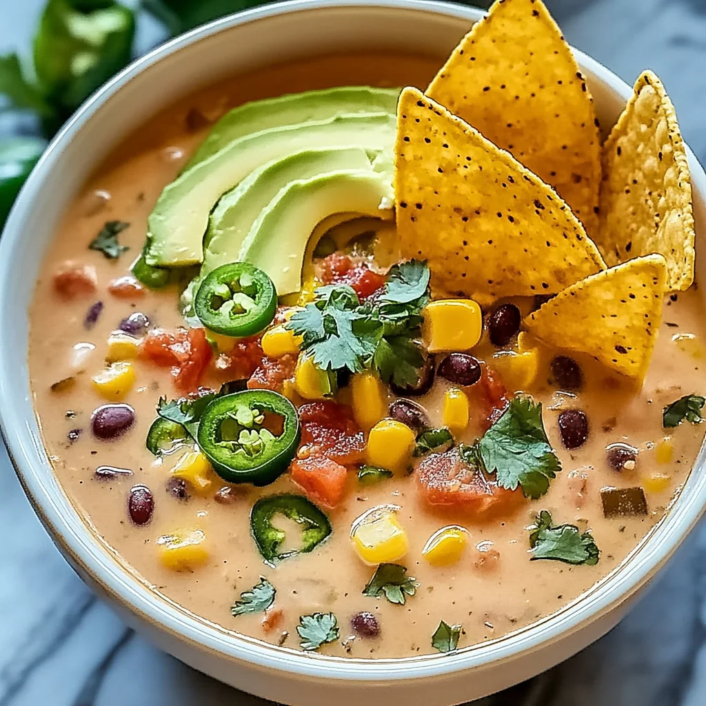 Crockpot Vegetarian Tortilla Soup for Cozy Weeknight Comfort