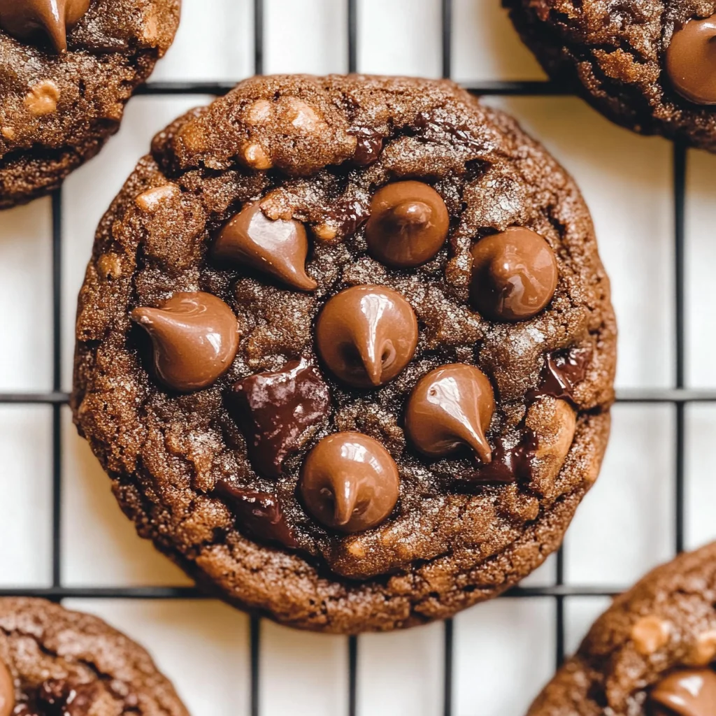 Easy Chocolate Chocolate Chip Cookies