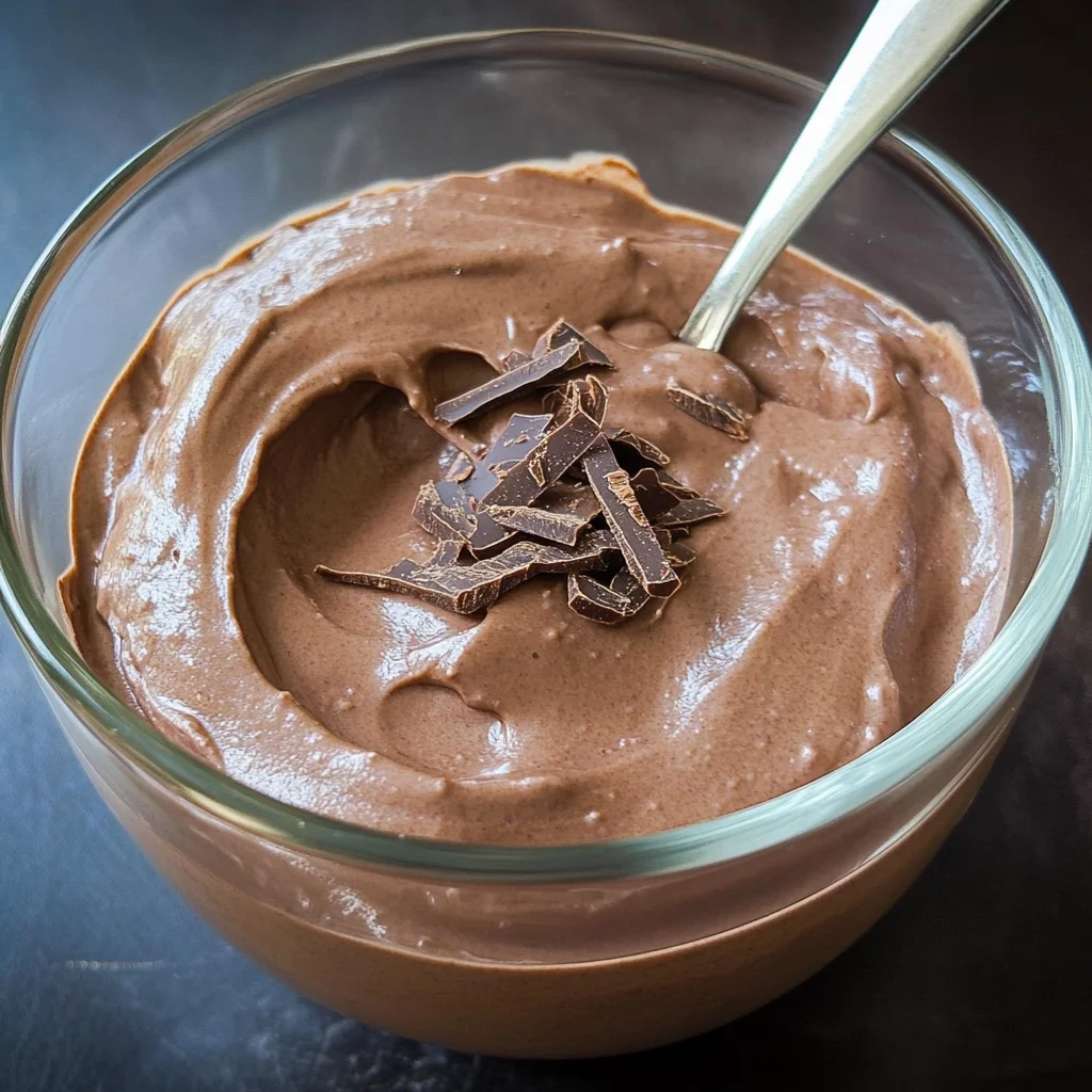 Healthy Chocolate Pudding