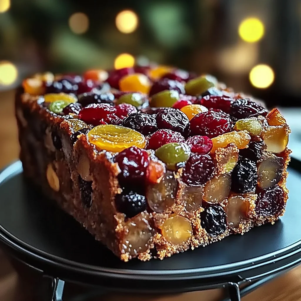 Heavenly Moist Fruitcake Recipe