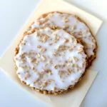 Iced Oatmeal Cookies Recipe