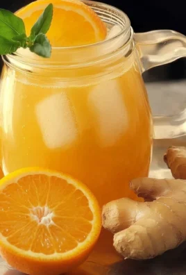 Iced Orange Ginger Green Tea