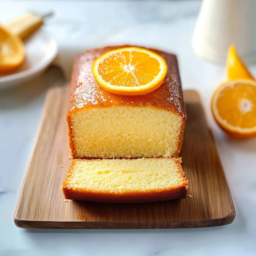 Orange Pound Cake