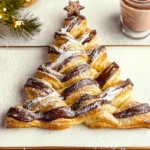 Puff Pastry Nutella Christmas Tree
