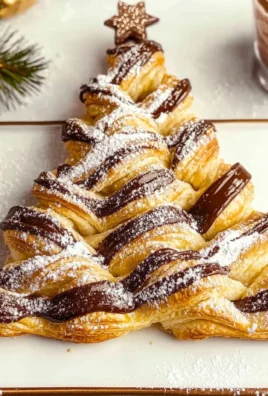 Puff Pastry Nutella Christmas Tree