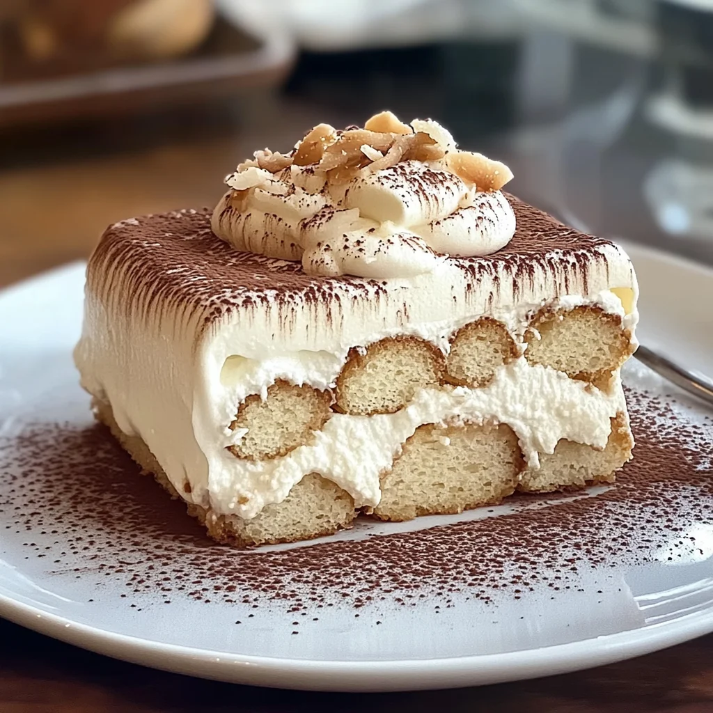 Raffaello Coconut Tiramisu
