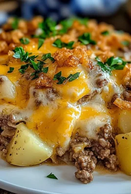 Slow Cooker Cowboy Potato Casserole