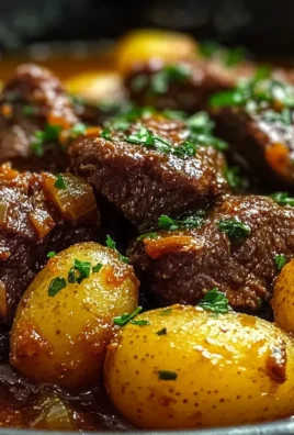 Slow Cooker Garlic Butter Beef