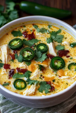 Spicy Jalapeño Popper Chicken Soup