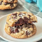 Ultra Thick and Chewy Chocolate Chip Cookies