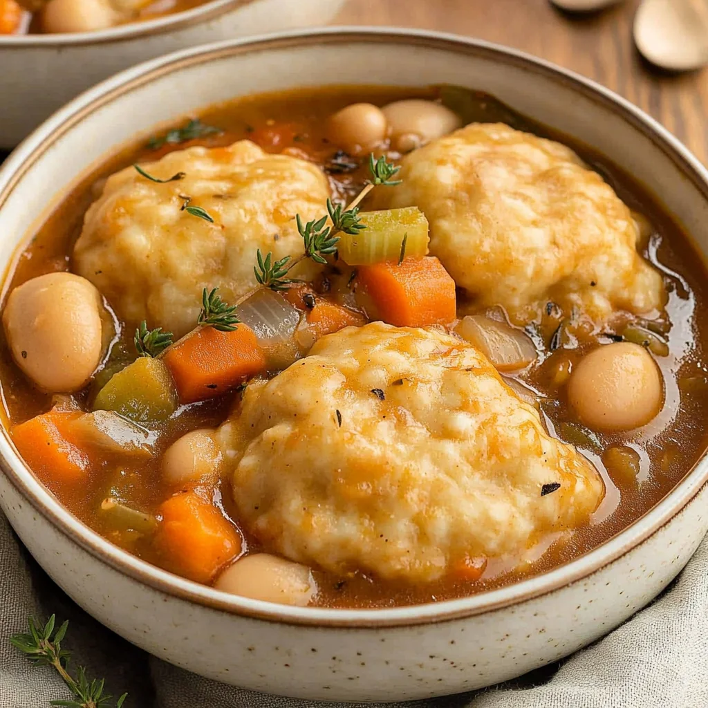 Vegan Dumpling Stew