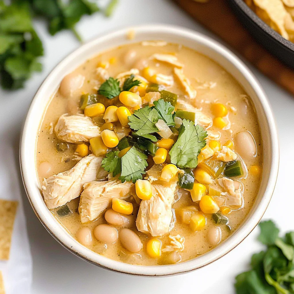 White Bean Chicken Chili Recipe
