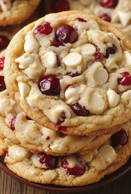 White Chocolate Cranberry Cookies