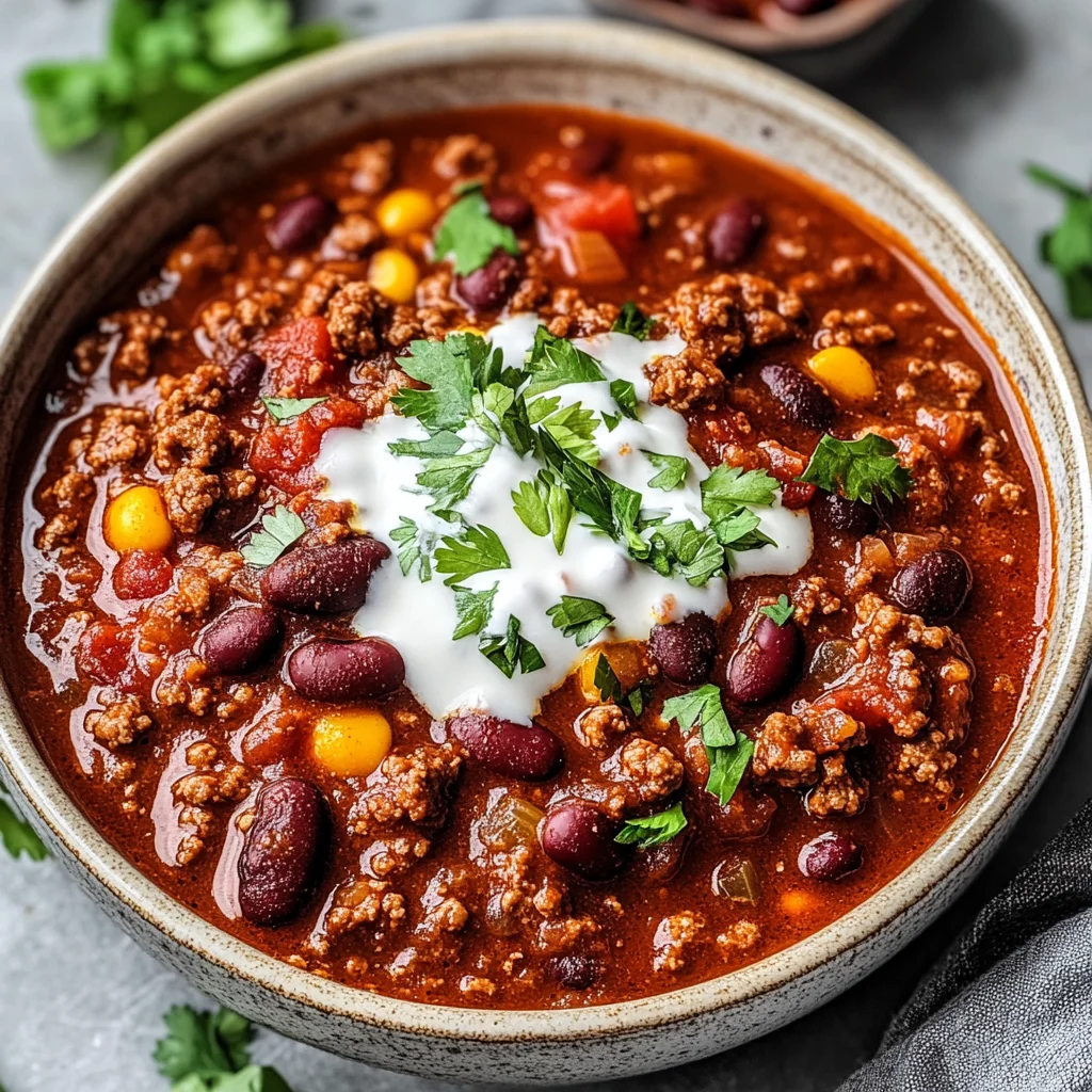 Best Ground Beef Stovetop Chili