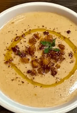 Caramelized Onion Roasted Garlic Bisque
