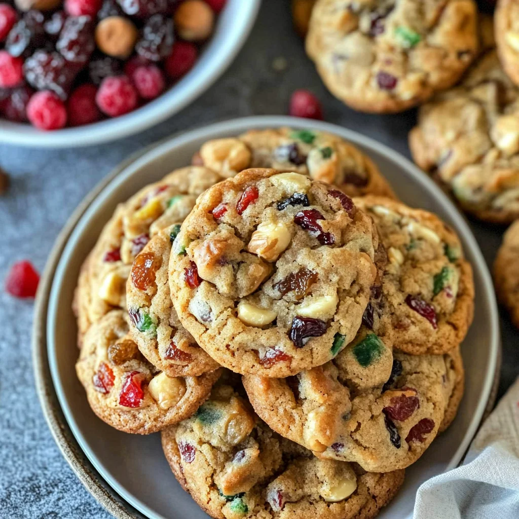 Chewiest Fruitcake Cookies