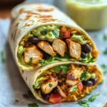 Chipotle Ranch Grilled Chicken Burrito