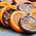 Chocolate-Dipped Candied Oranges