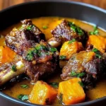 Coconut Cream Lamb Shanks with Sweet Potatoes & Coriander
