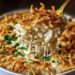 Comforting French Onion Chicken Rice Bake Your Family Will Love