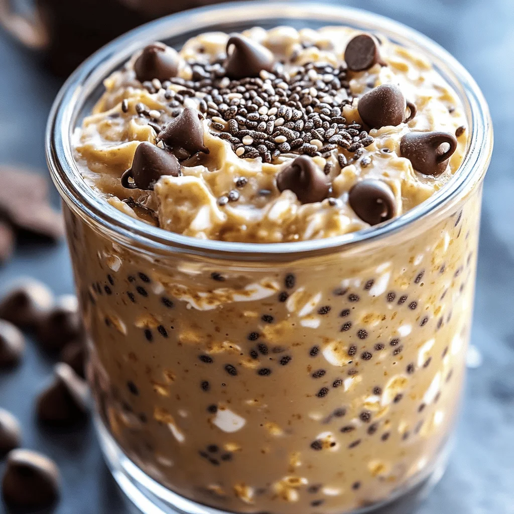 Cookie Dough Overnight Oats