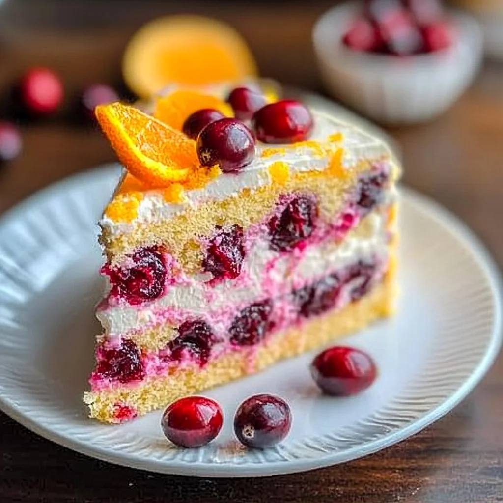 Cranberry Orange Cake