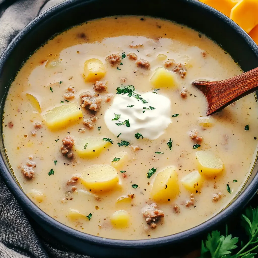 Creamy Sausage Potato Soup for Cozy Family Nights