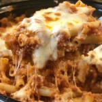 Crock Pot Baked Ziti