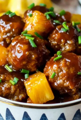 Crock Pot Hawaiian Meatballs (+Video)