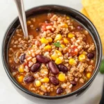 Crock Pot Taco Rice Soup Recipe