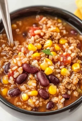 Crock Pot Taco Rice Soup Recipe