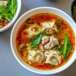 Deconstructed Wonton Soup