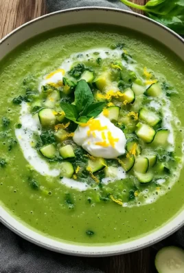 Delicious Spinach Zucchini Soup