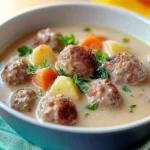 Delicious Swedish Meatball Soup Recipe