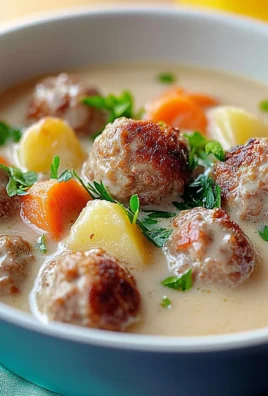 Delicious Swedish Meatball Soup Recipe