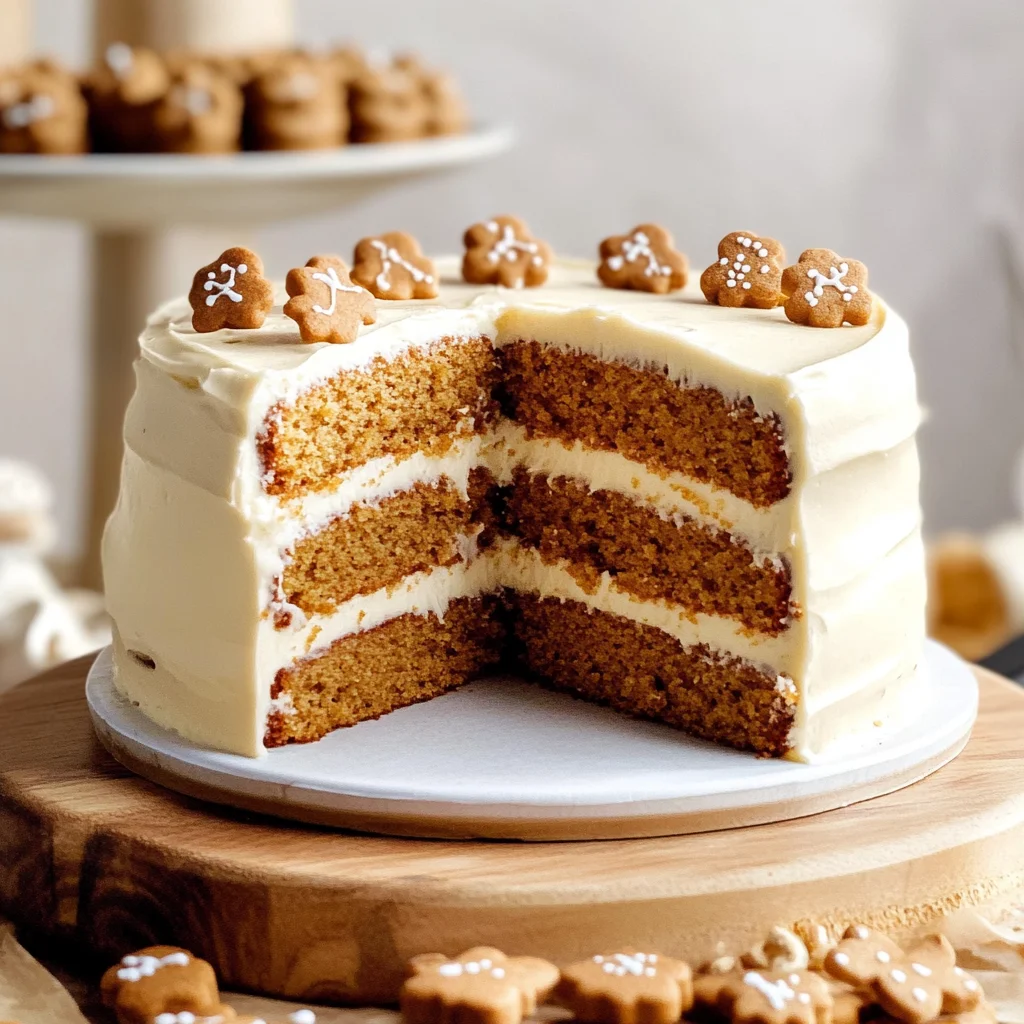 Gingerbread Layer Cake