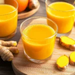 Homemade Ginger and Turmeric Immunity Shots