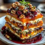 Layered Sweet Potato Butternut Squash Carrot Lasagna Recipe