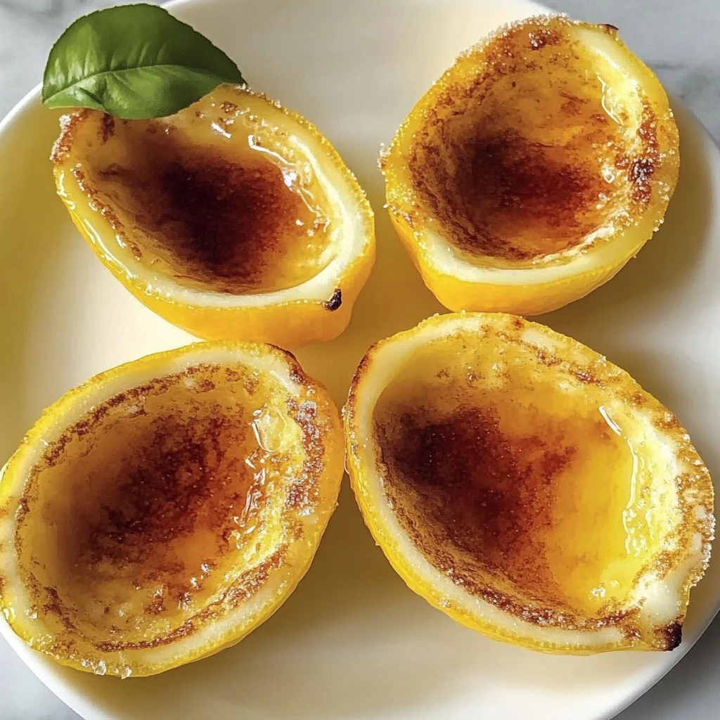 Lemon Posset Brûlée