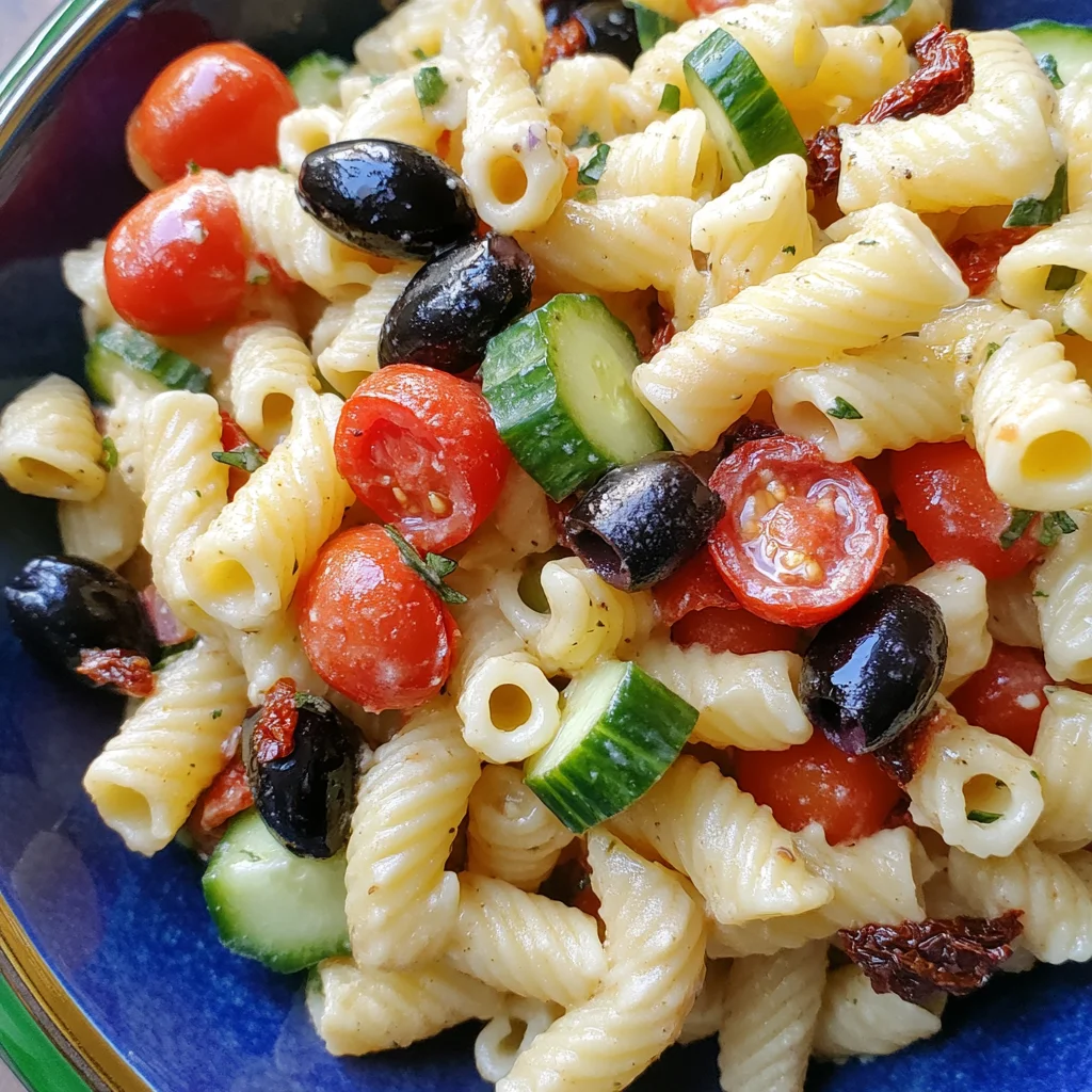 Overnight Pasta Salad (the BEST Pasta Salad EVER)