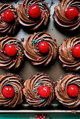 Piped Chocolate Butter Cookies