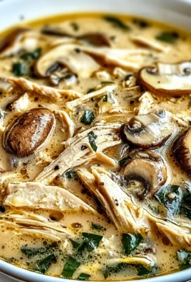 Rotisserie Chicken Mushroom Soup
