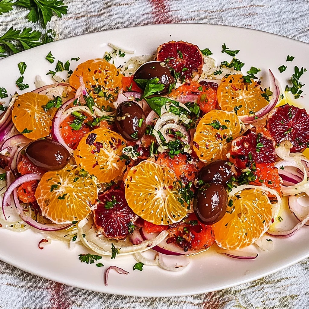 Sicilian Orange Salad (Insalata di Arance)