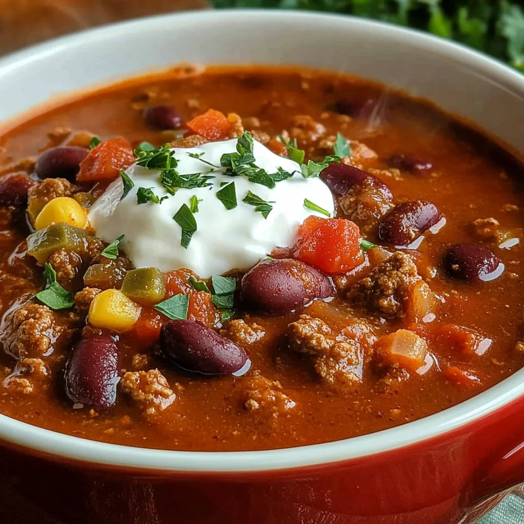 Slow Cooker Chili Recipe