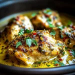 Slow Cooker Garlic Butter Chicken