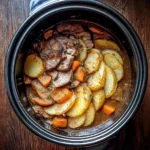 Slow Cooker Lamb Hotpot